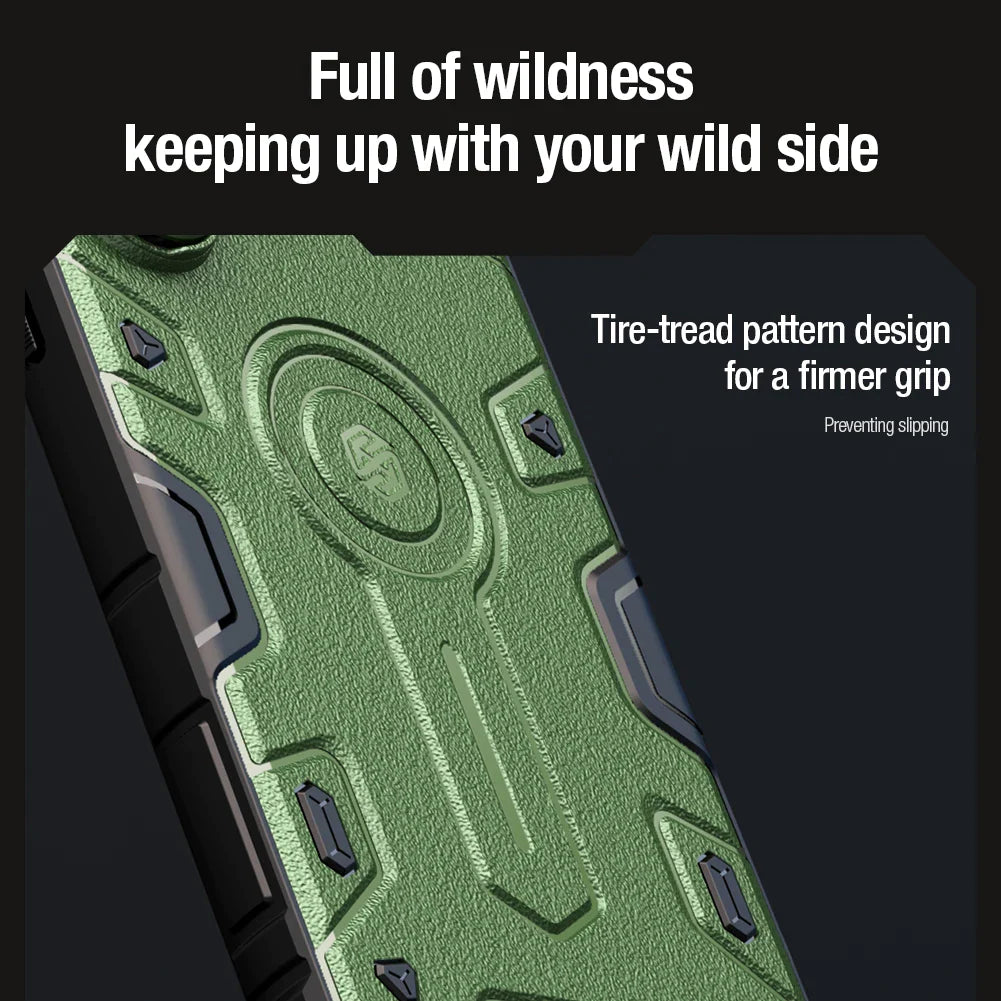 S24 Ultra Case Armor Case with Flip Lens Bracket - Odin case