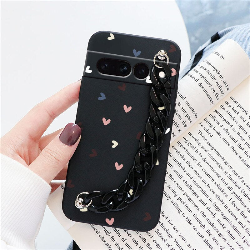 Flowers Silicone Matte Cover For Google Pixel 7 Pro - Odin case
