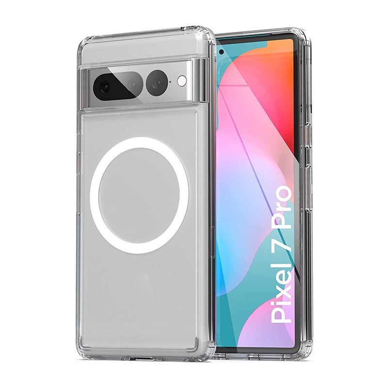Transparent Magsafe Phone Case For Google Pixel 7 Pro - Odin case