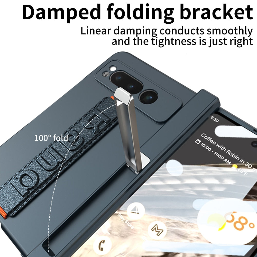 Magnetic Protective Case with WristBand For Google Pixel Fold - Odin case