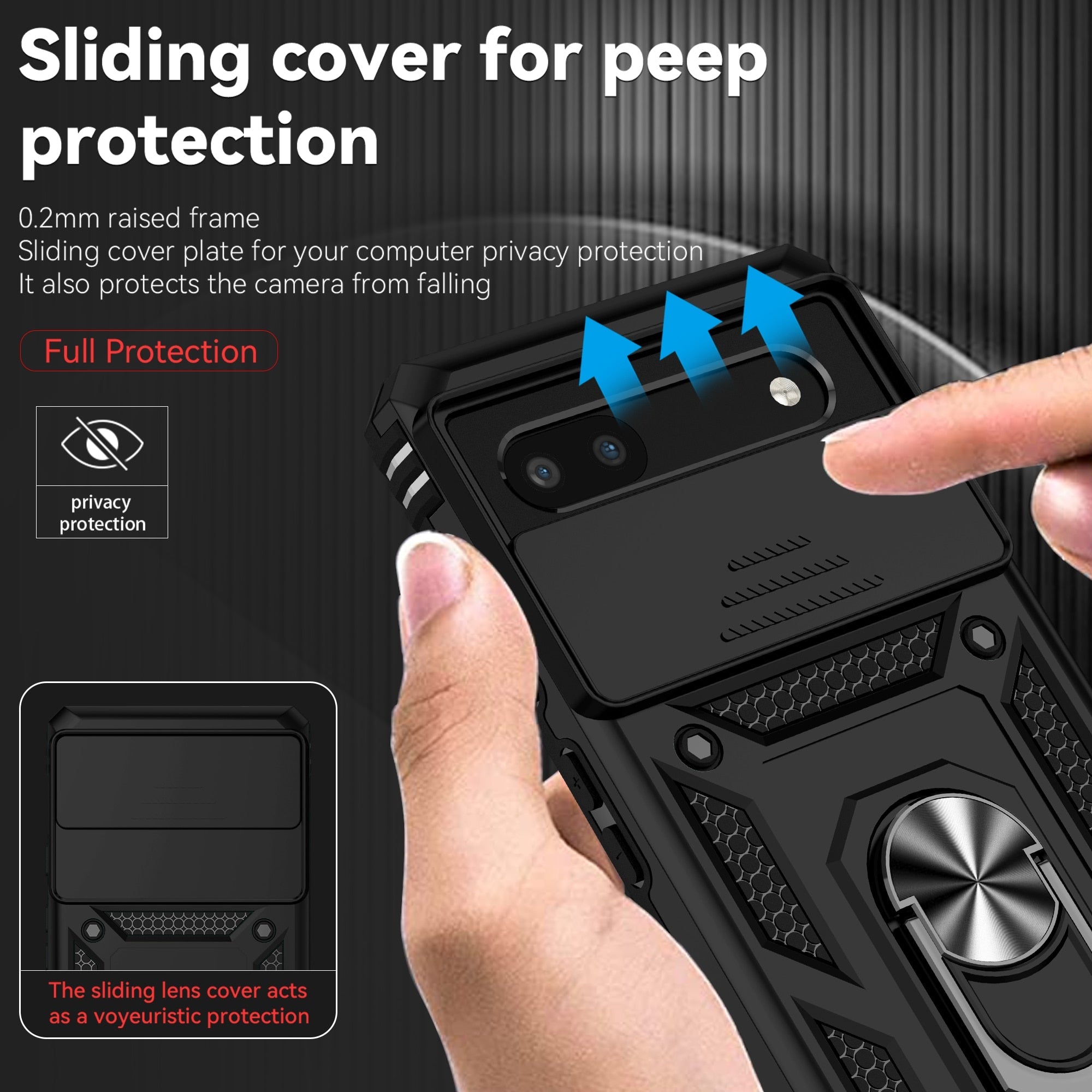 Military Armor Shockproof Phone Case For Google Pixel 7 Series - Odin case