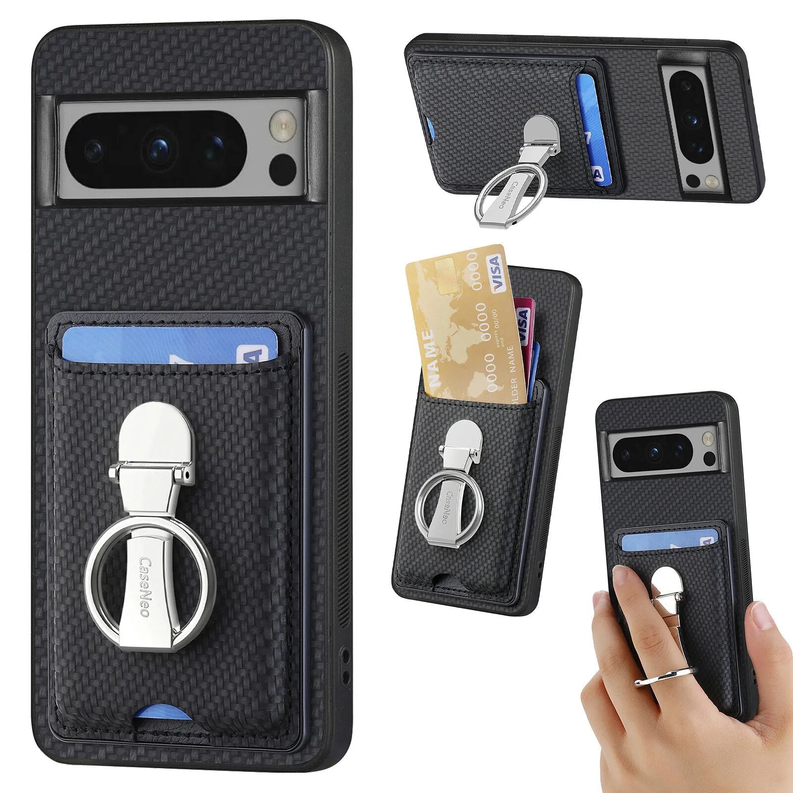 Anti-drop Case with Wallet for Google Pixel 8 Series - Odin case