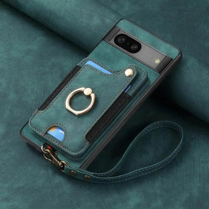 Luxury Leather Case with Stand For Google Pixel 8 Series - Odin case