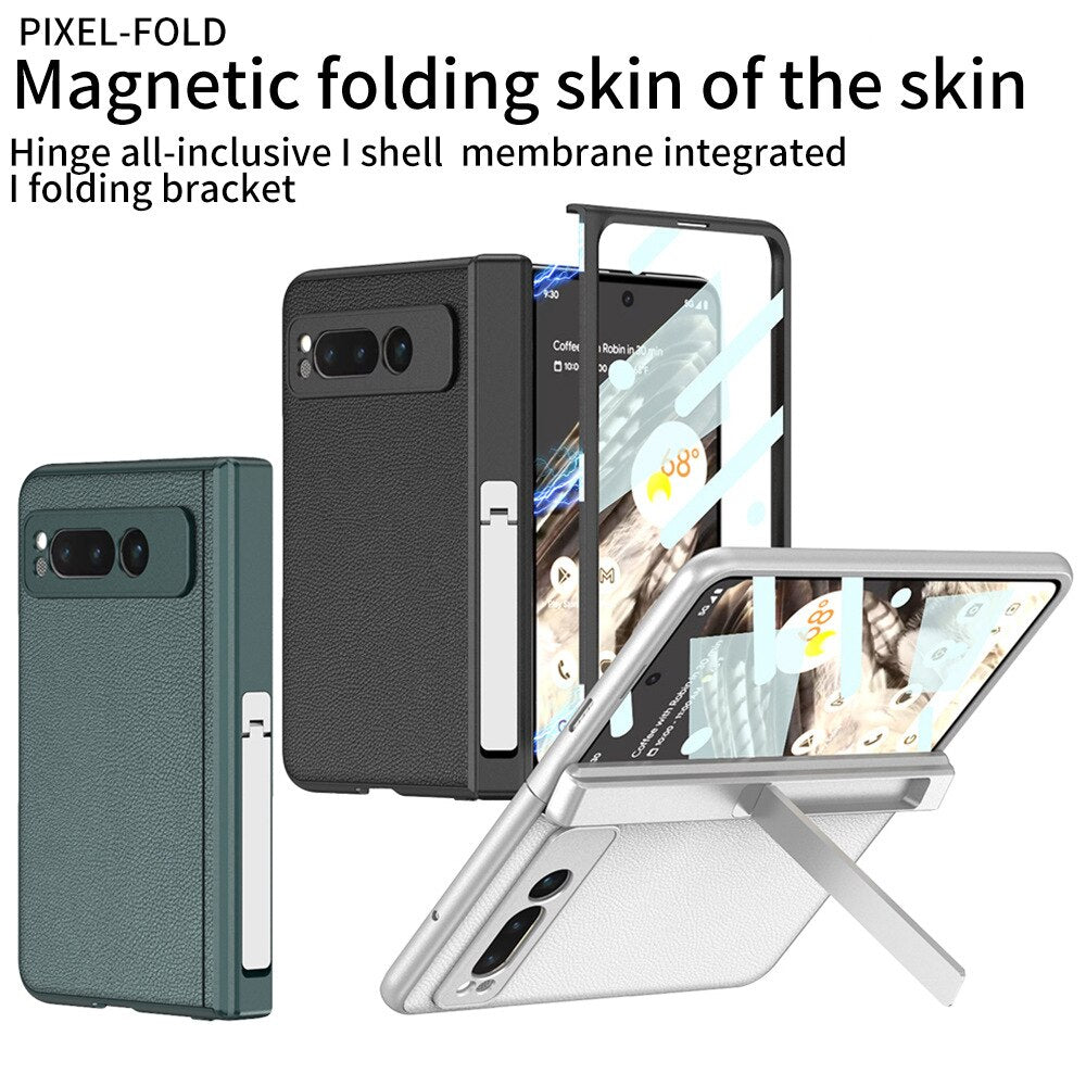 Full Protection Leather Case for Google Pixel Fold - Odin case