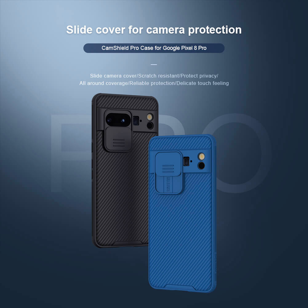 Shockproof Case with Slide Camera Protection For Google Pixel 8 Series - Odin case